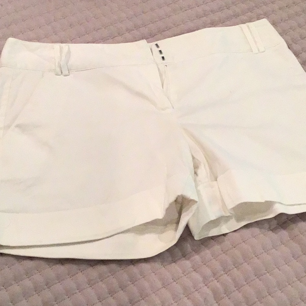 Women's White Shorts